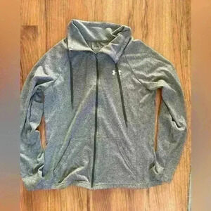 Women’s medium under armour full zip sweatshirt